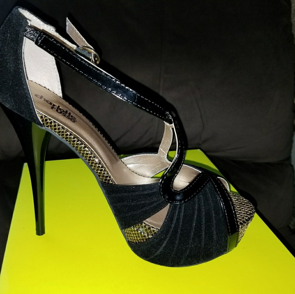 Charlotte Russe Black Heels